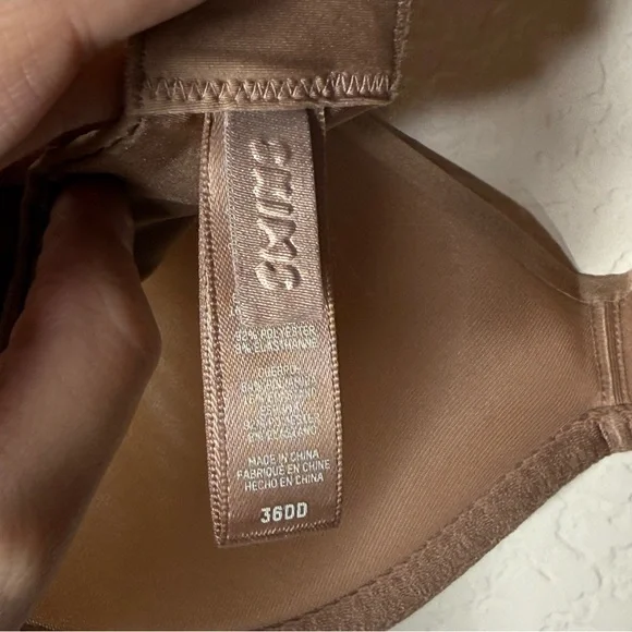 SKIMS Mesh Underwire Bra Nude Size 36DD - Picture 3 of 3